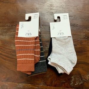 Zara Kids Unisex Sock Bundle Size 4-5 years old